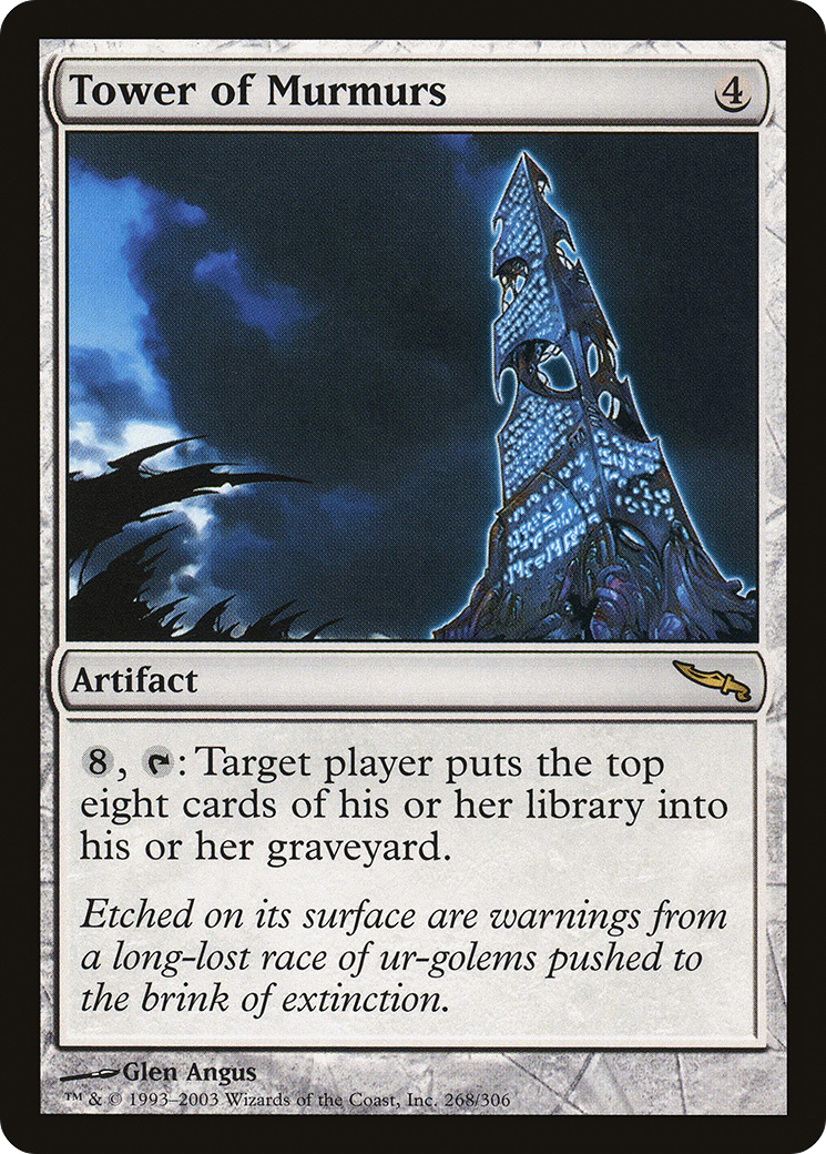 Tower of Murmurs (MRD-268) [Mirrodin] MTG Single Wizards of the Coast