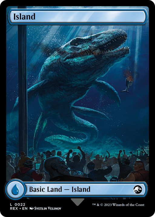 Island (REX-022) [Jurassic World Collection] MTG Single Wizards of the Coast