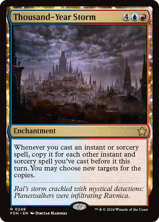 Thousand-Year Storm (FDN-248) [Foundations] MTG Single Wizards of the Coast