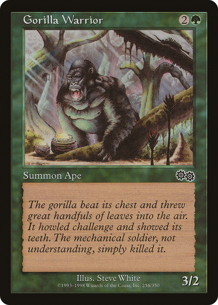 Gorilla Warrior [Urza's Saga] MTG Single Magic: The Gathering