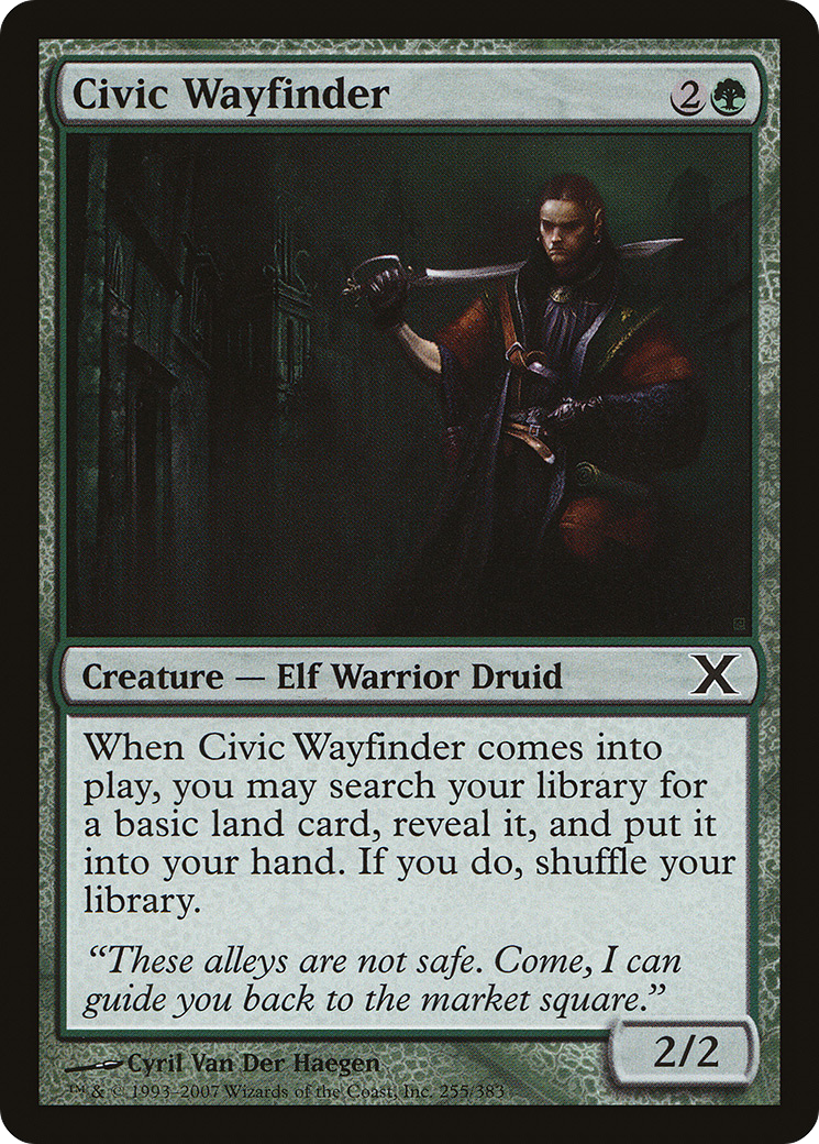 Civic Wayfinder (10E-255) [Tenth Edition] MTG Single Wizards of the Coast