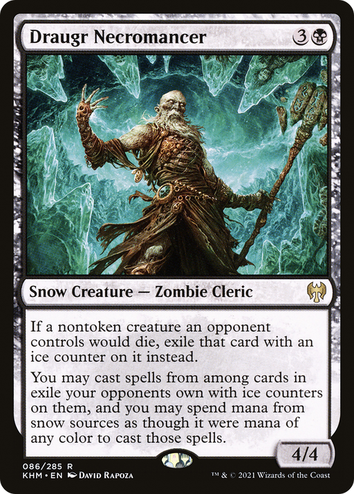 Draugr Necromancer (KHM-086) [Kaldheim] MTG Single Wizards of the Coast