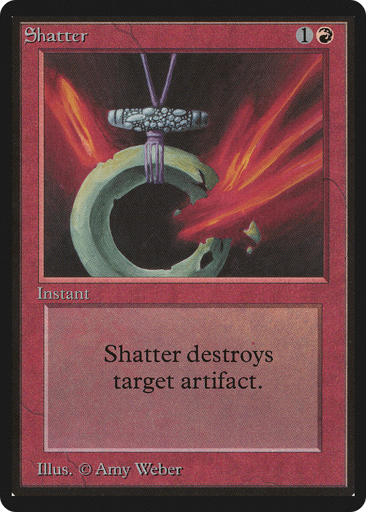 Shatter (LEB-174) [Oldschool] Limited Edition Beta MTG Single Wizards of the Coast