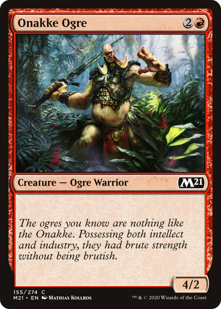 Onakke Ogre (M21-155) [Core Set 2021] MTG Single Wizards of the Coast