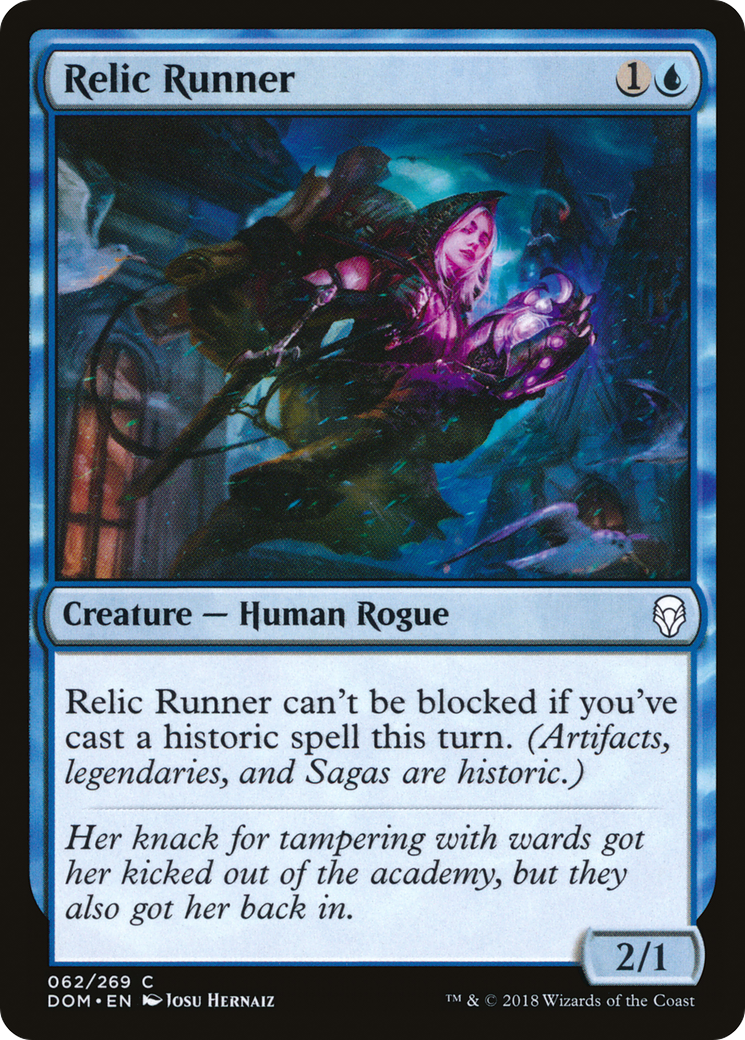 Relic Runner (DOM-062) [Dominaria] Foil MTG Single Wizards of the Coast