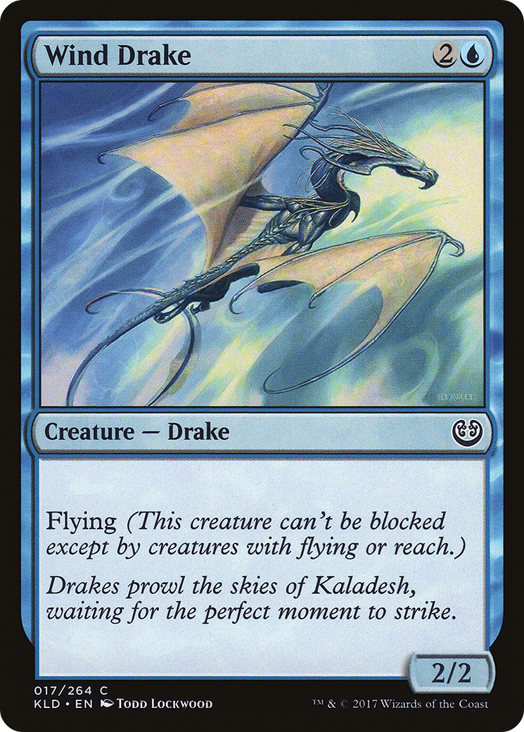 Wind Drake (17/264) (KLD-017) [Kaladesh] MTG Single Wizards of the Coast