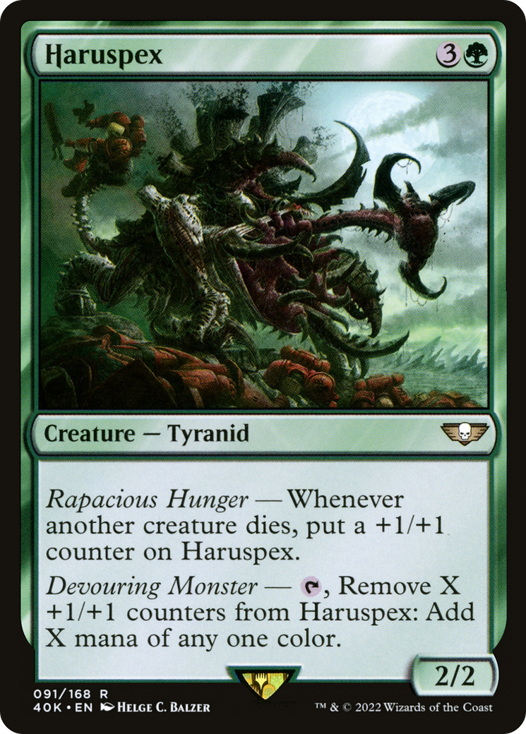 Haruspex (40K-091) [Warhammer 40,000 Commander] MTG Single Wizards of the Coast