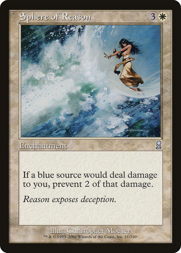 Sphere of Reason (ODY-051) [Odyssey] Foil MTG Single Wizards of the Coast