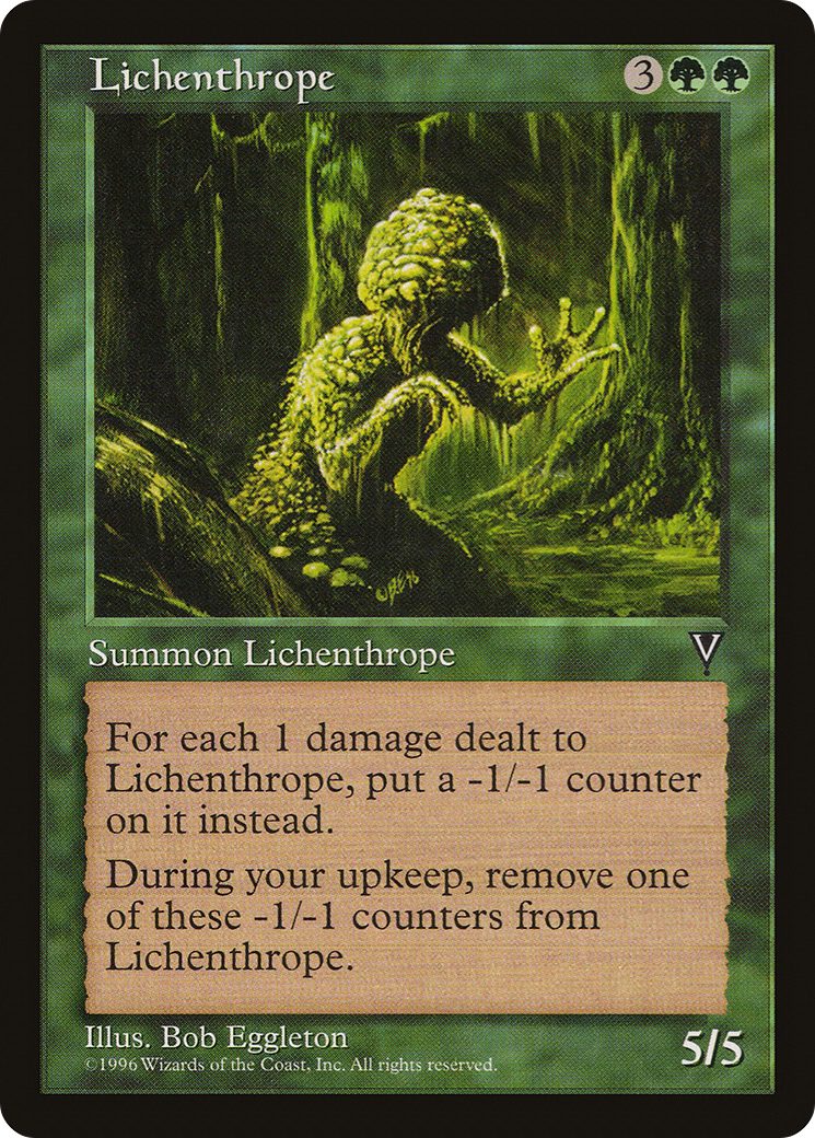 Lichenthrope (VIS-112) [Visions] MTG Single Wizards of the Coast