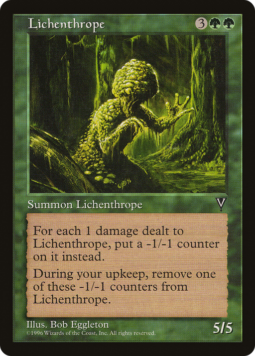 Lichenthrope (VIS-112) [Visions] MTG Single Wizards of the Coast