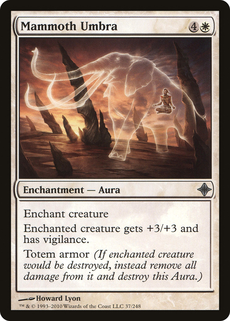 Mammoth Umbra (ROE-037) [Rise of the Eldrazi] Foil MTG Single Wizards of the Coast