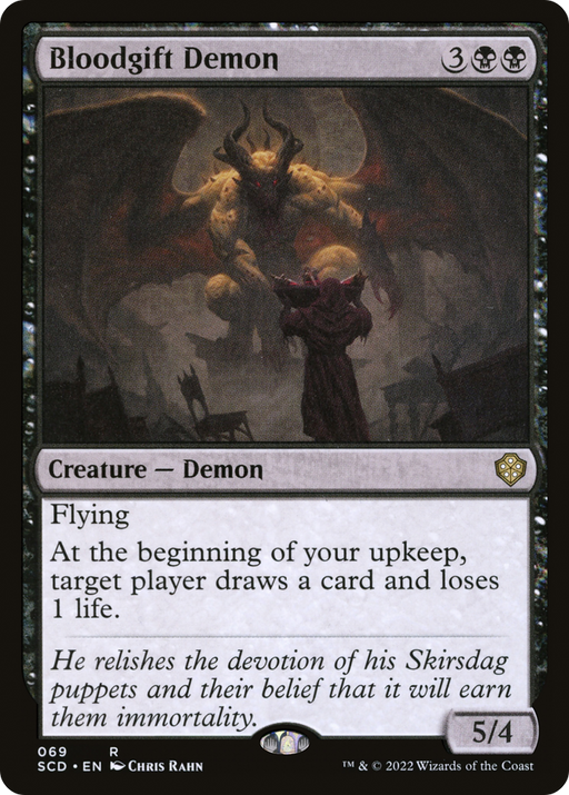 Bloodgift Demon (SCD-069) [Starter Commander Decks] MTG Single Wizards of the Coast