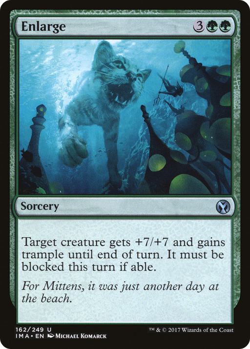 Enlarge (IMA-162) [Iconic Masters] MTG Single Wizards of the Coast