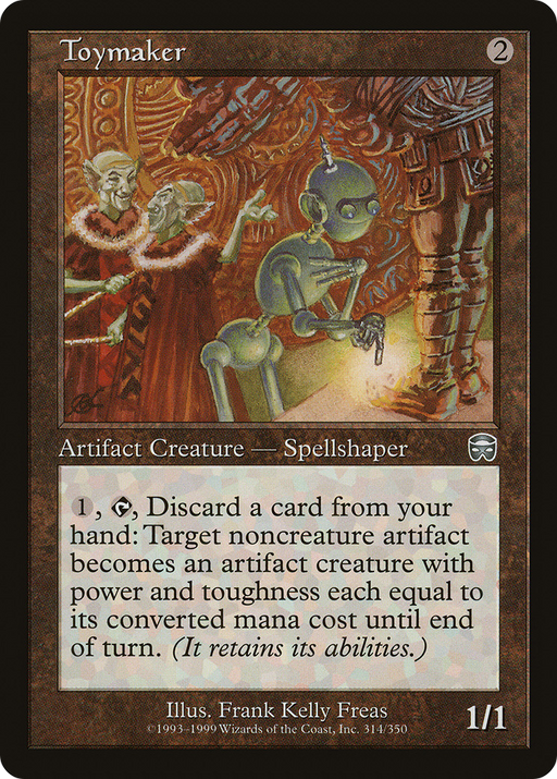 Toymaker (MMQ-314) [Mercadian Masques] MTG Single Wizards of the Coast