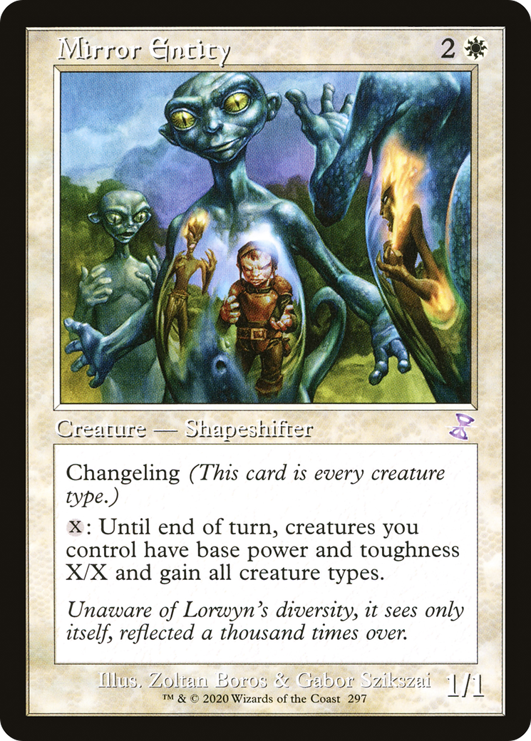 Mirror Entity (TSR-297) [Time Spiral Remastered] MTG Single Wizards of the Coast