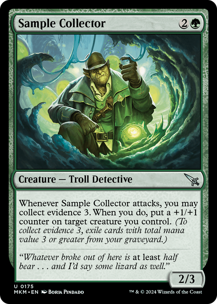 Sample Collector (MKM-175) [Murders at Karlov Manor] MTG Single Murders at Karlov Manor