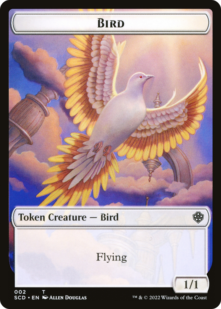Bird (TSCD-002) [Tokens] Starter Commander Deck Tokens MTG Single Wizards of the Coast