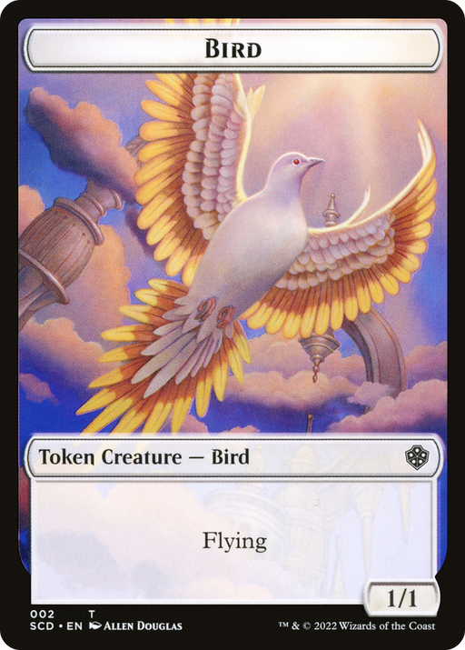 Bird (TSCD-002) [Tokens] Starter Commander Deck Tokens Foil MTG Single Wizards of the Coast