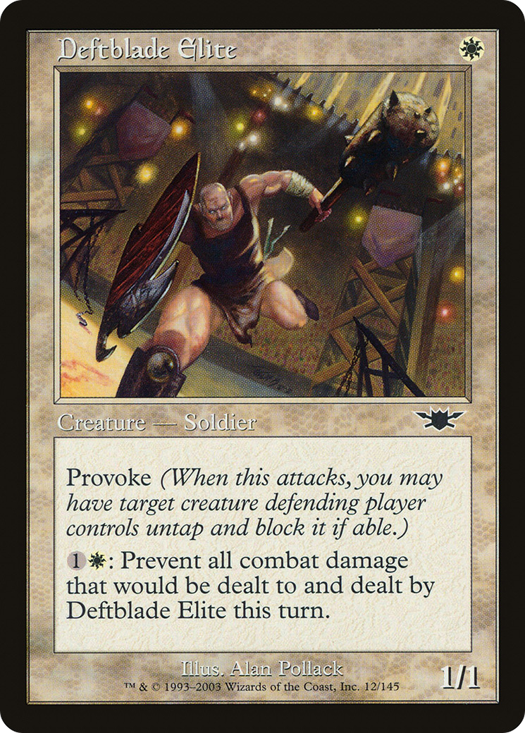 Deftblade Elite (LGN-012) [Legions] MTG Single Wizards of the Coast