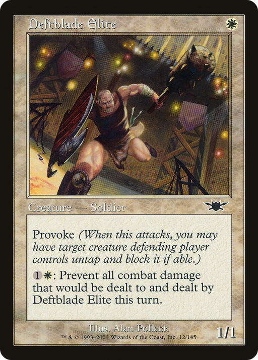 Deftblade Elite (LGN-012) [Legions] MTG Single Wizards of the Coast