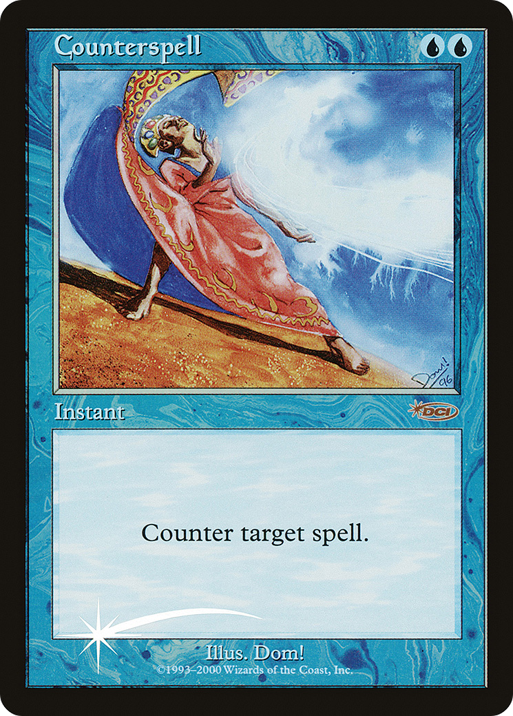 Counterspell (JDG-) [Misc] Judge Gift Cards 2000 Foil MTG Single Wizards of the Coast