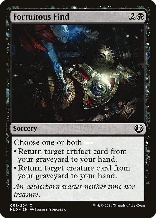 Fortuitous Find (KLD-081) [Kaladesh] Foil MTG Single Wizards of the Coast