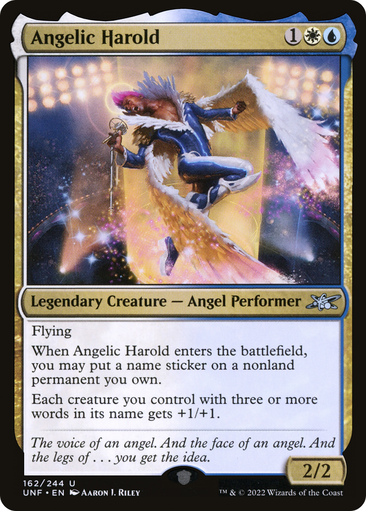 Angelic Harold (UNF-162) [Unfinity] MTG Single Wizards of the Coast