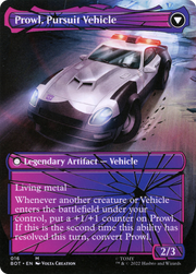Prowl, Stoic Strategist (Shattered Glass) (BOT-016) [Transformers] (Borderless) MTG Single Wizards of the Coast