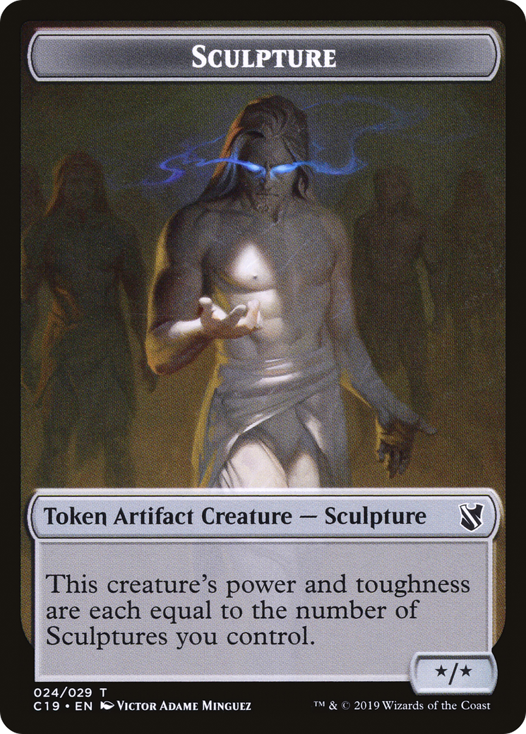 Sculpture (TC19-024) [Tokens] Commander 2019 Tokens MTG Single Wizards of the Coast