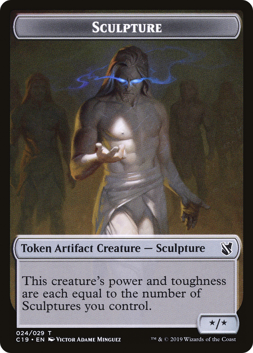 Sculpture (TC19-024) [Tokens] Commander 2019 Tokens MTG Single Wizards of the Coast