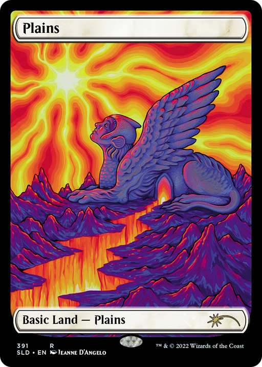 Plains (391) (SLD-391) [Secret Lair] Drop (Full Art) MTG Single Wizards of the Coast