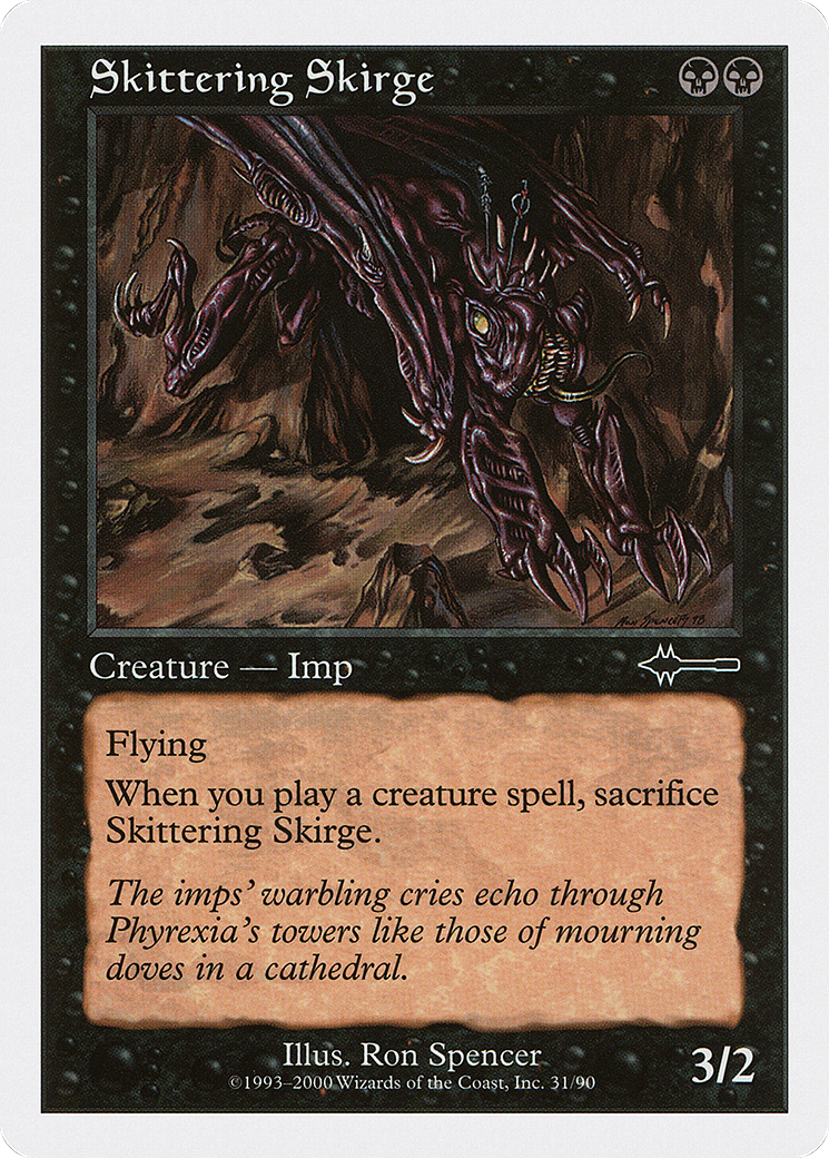 Skittering Skirge (BTD-031) [Misc] Beatdown Box Set MTG Single Wizards of the Coast