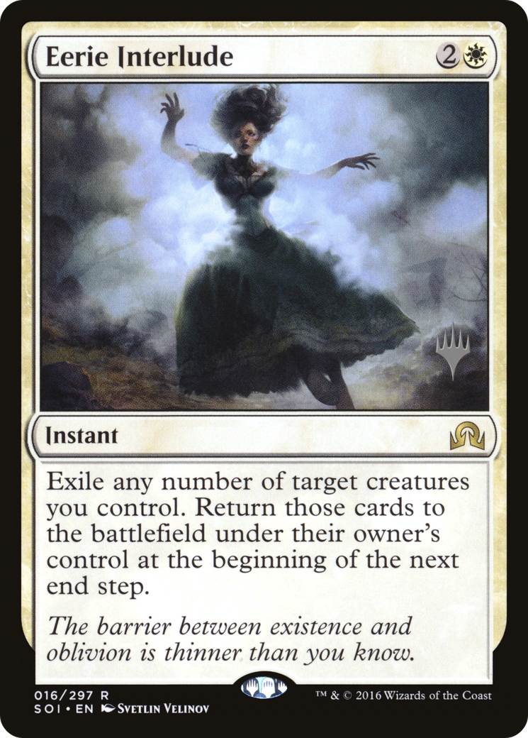 Eerie Interlude (PPTHB-016) [Shadows over Innistrad Promos] Foil MTG Single Wizards of the Coast