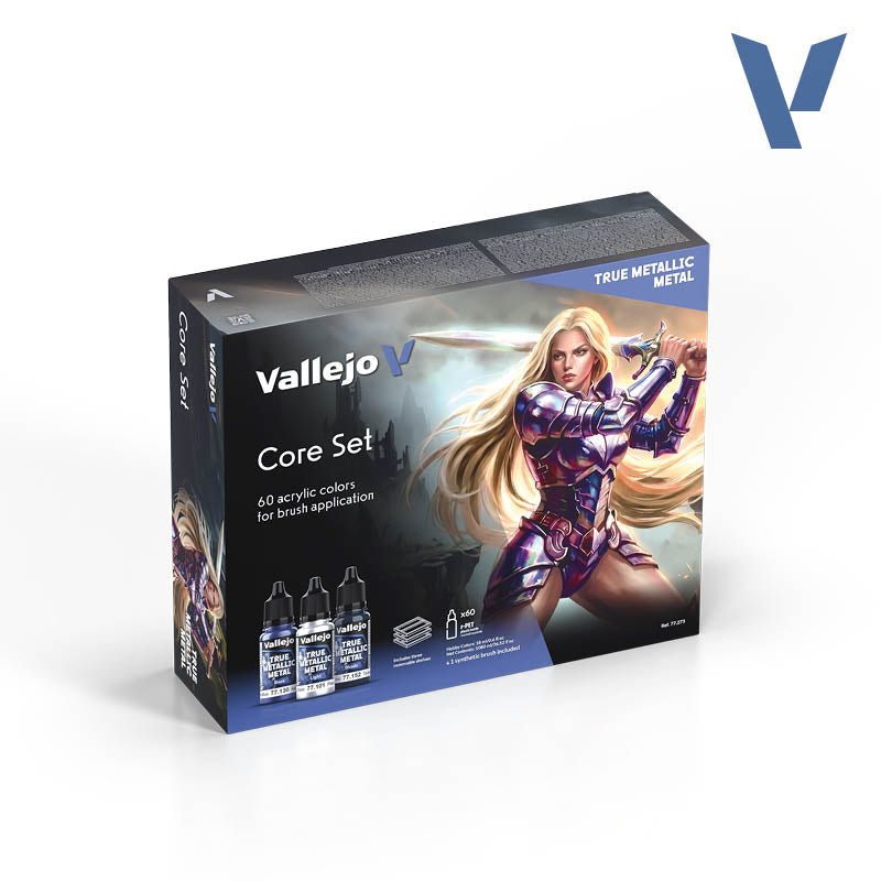 Vallejo: True Metallic Metal 77273 Core Set