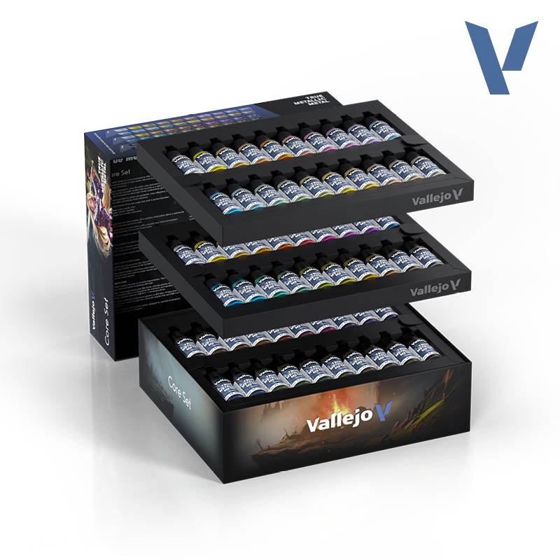 Vallejo: True Metallic Metal 77273 Core Set