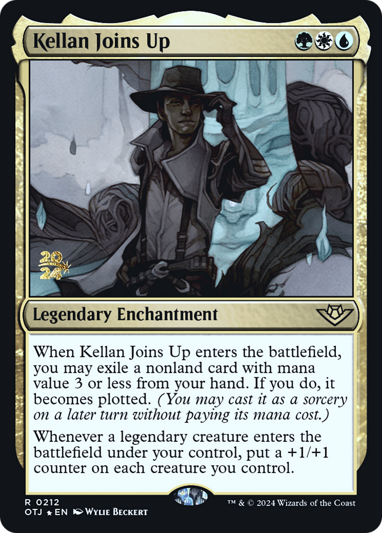 Kellan Joins Up (PRE-212) [Outlaws of Thunder Junction Promos] Foil MTG Single Wizards of the Coast