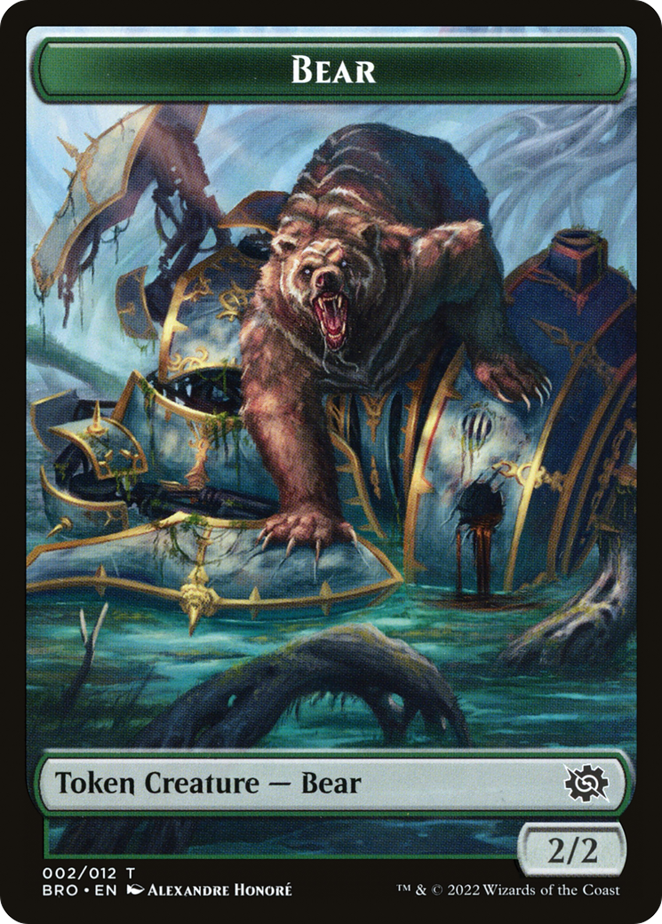 Bear (TBRO-002) [Tokens] The Brothers' War Tokens MTG Single Wizards of the Coast