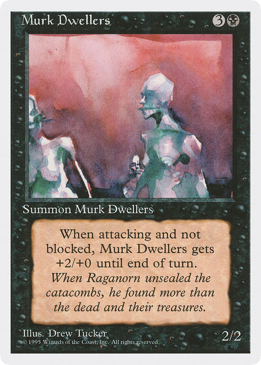 Murk Dwellers (4ED-148) [Fourth Edition] MTG Single Wizards of the Coast