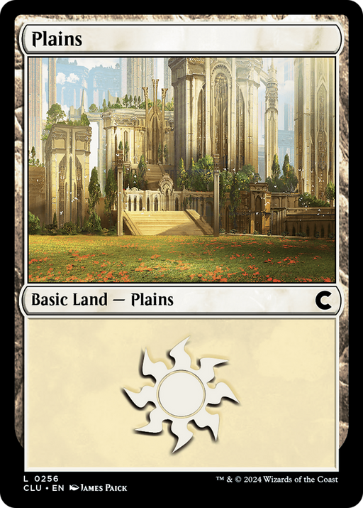 Plains (0256) (CLU-256) [Ravnica: Clue Edition] MTG Single Wizards of the Coast