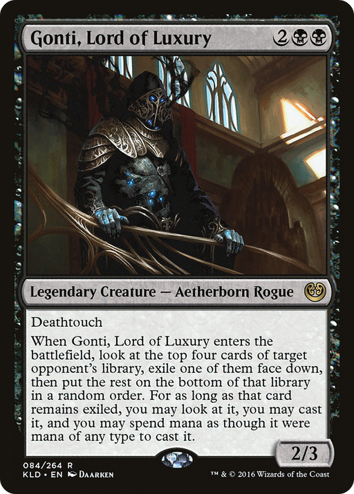 Gonti, Lord of Luxury (KLD-084) [Kaladesh] MTG Single Wizards of the Coast