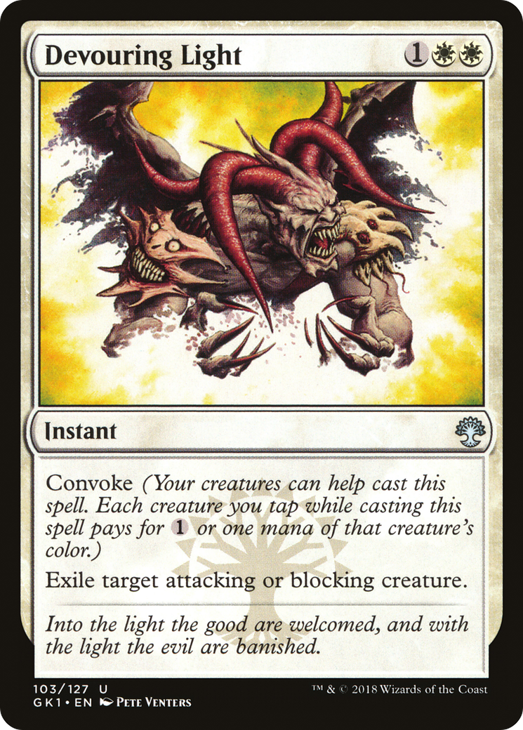 Devouring Light (GR1-103) [Misc] GRN Guild Kit MTG Single Wizards of the Coast