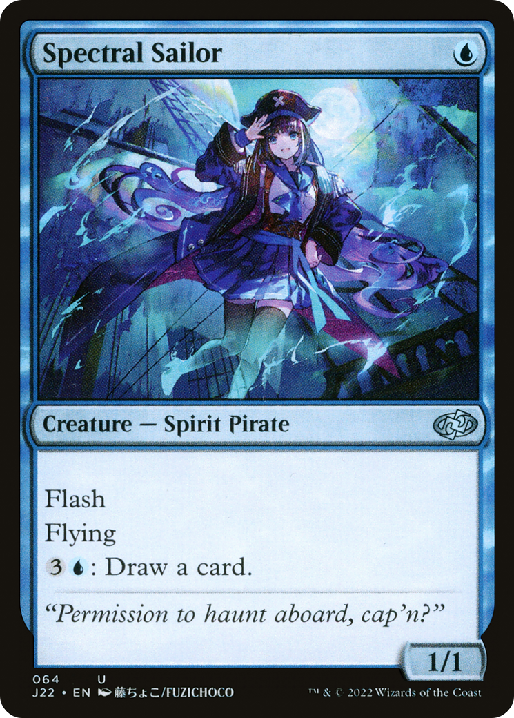 Spectral Sailor (J22-064) [Jumpstart 2022] MTG Single Wizards of the Coast