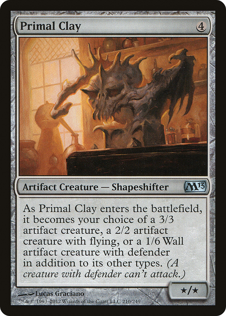 Primal Clay (M13-210) [Magic 2013] Foil MTG Single Wizards of the Coast
