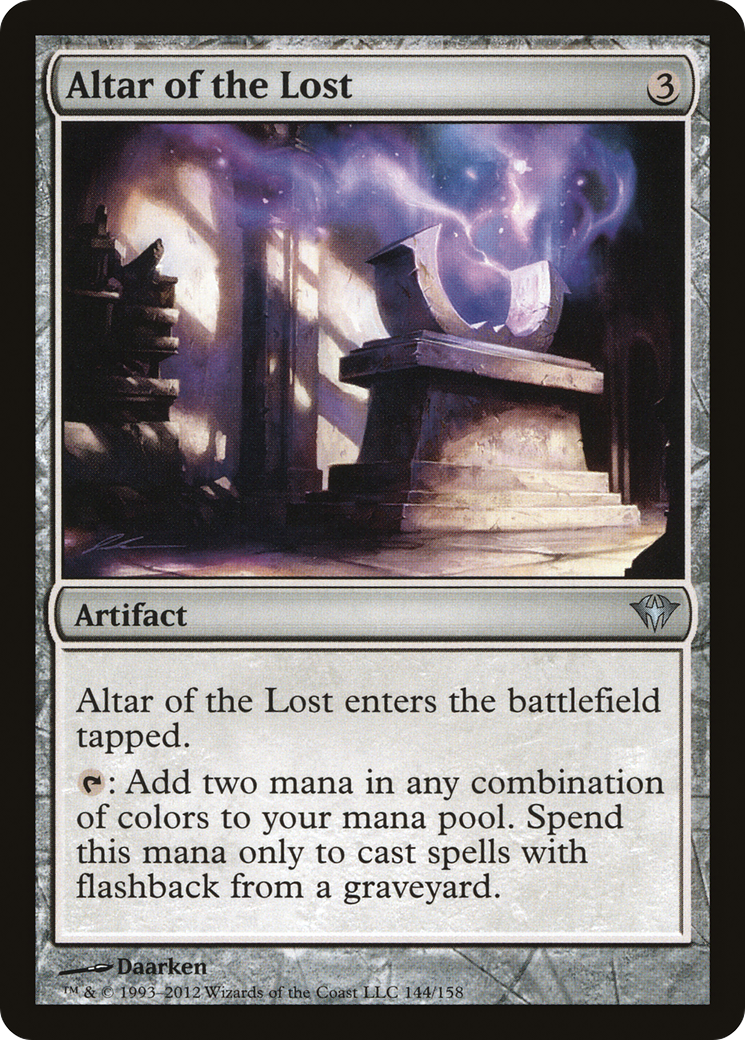 Altar of the Lost (DKA-144) [Dark Ascension] MTG Single Wizards of the Coast