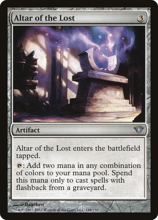 Altar of the Lost (DKA-144) [Dark Ascension] MTG Single Wizards of the Coast