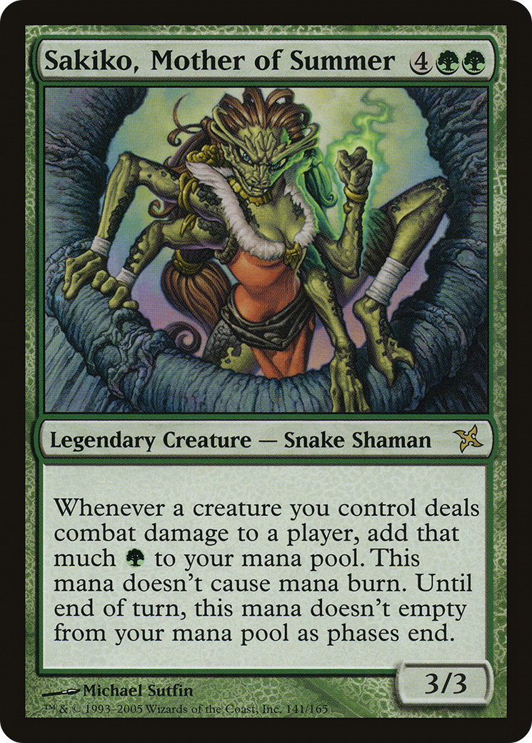 Sakiko, Mother of Summer (BOK-141) [Betrayers of Kamigawa] MTG Single Wizards of the Coast