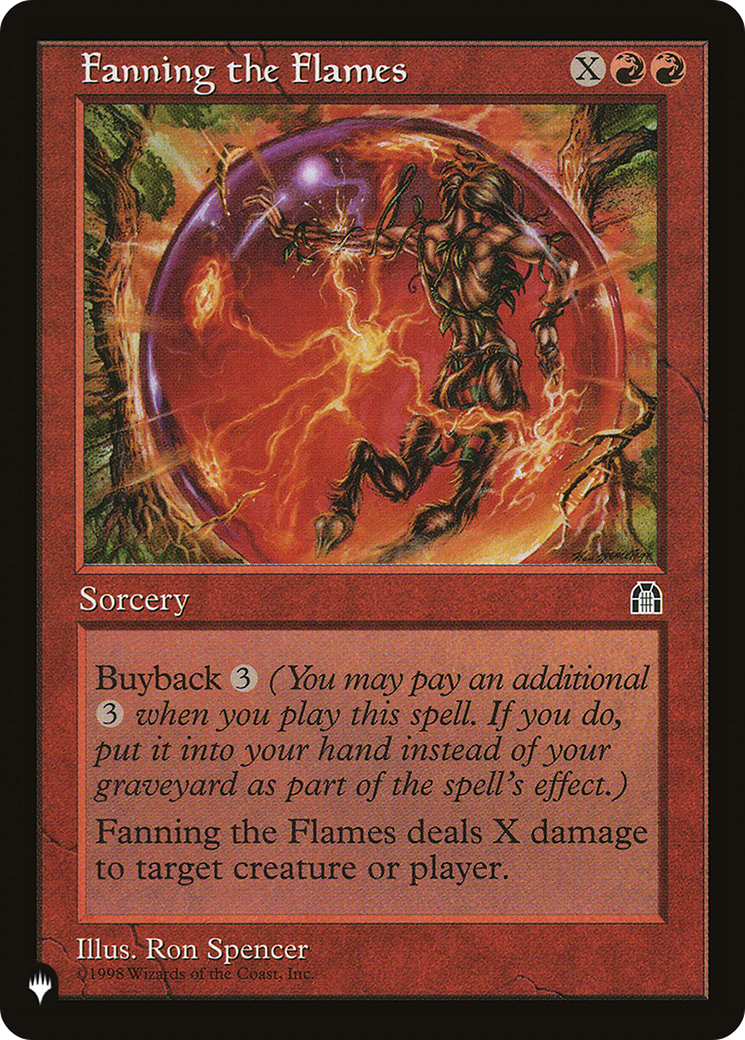 Fanning the Flames (LIST-STH-80) [Mystery Booster] The List MTG Single Wizards of the Coast