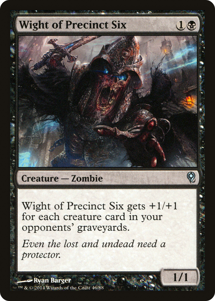 Wight of Precinct Six (DDM-046) [Misc] Duel Decks: Jace vs. Vraska MTG Single Wizards of the Coast
