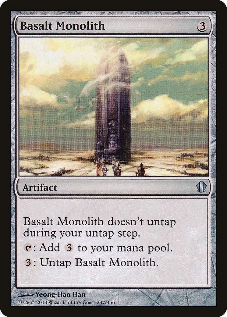 Basalt Monolith (C13-237) [Commander 2013] MTG Single Wizards of the Coast