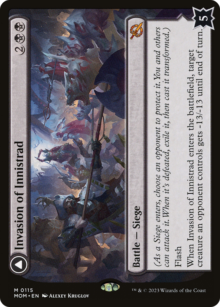 Invasion of Innistrad (MOM-115) [March of the Machine] Foil MTG Single Wizards of the Coast